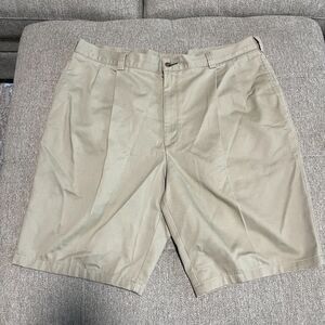 Tommy Hilfiger Shorts Mens Size 40 x 30 Chino Khaki Cotton Light Beige